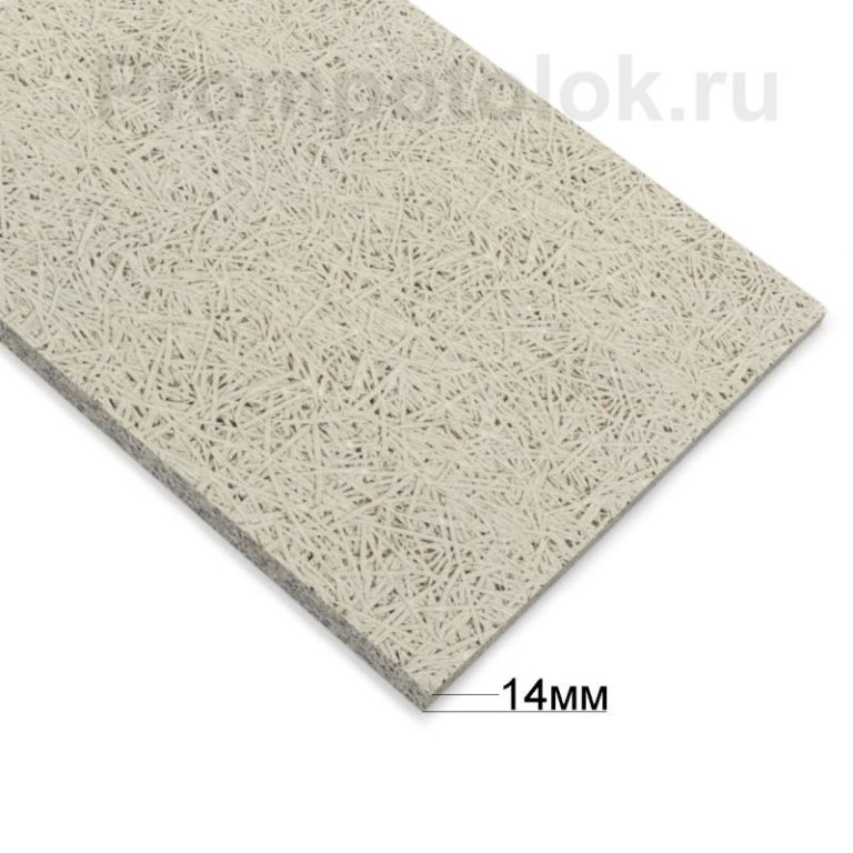 Soundec 1мм акустическая панель 600x1200x14мм