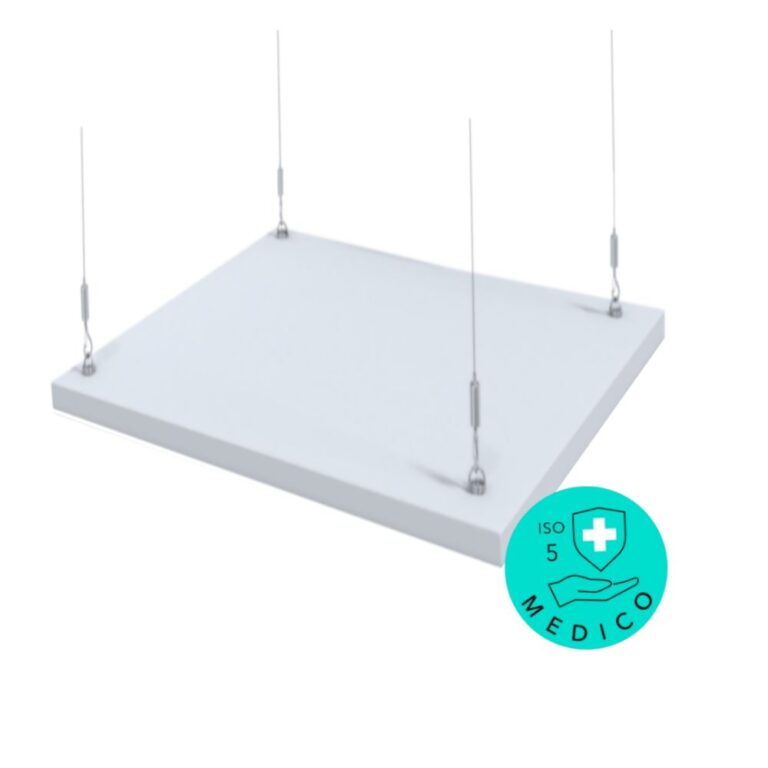 Панель квадратная Акустилайн Медико Baffle 1200×1200х40мм
